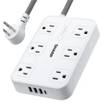 Surge Protector Power Strip - 6 Widely Spaced Outlets With 4 Usb Fast Charge. Fixed Price $29.60.