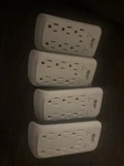 Commercial Electric YLCT-30A White Portable 6-OUTLET Wall Mount Surge Protector. Fixed Price $42.00.