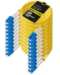 Foboiu 10 Pack To OS2 Fiber Patch Cable 2M(6.5FT),LC Single Mode. Fixed Price $57.44.
