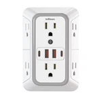 1PC Power Strip 6 Ac Outlets 4 Usb Ports 2 Type-c Fast Charger New. Fixed Price $23.65.