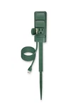 Holiday Time 3-OUTLET Power Stake For Outdoor & Security Lights 12-IN. Fixed Price $14.95.