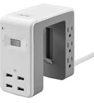 Apc Desk Mount Power Station, 6 Outlet U-shaped Surge Protector, 5 Pack. Fixed Price $63.00.