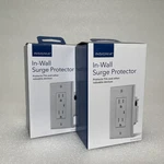 X Insignia In-wall Surge Protector Outlet White (NS-HW120S18) Brand New. Fixed Price $39.95.