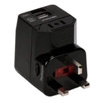 Qvs Premium World Travel Power Adapter With Surge Protection & 2.1A Dual-usb. Fixed Price $25.99.