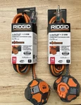 Ridgid Power Ball 8' Extension Cord 3 Outlet Usb 14 Gauge 15 Amp 120 Lot Of. Fixed Price $37.50.