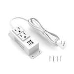 Kungfuking Power Strip With Usb, Wall Mountable Socket Surge Protector .... Fixed Price $26.17.