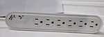 Rca PS26000S 6-OUTLET Surge Protector White. Fixed Price $10.80.