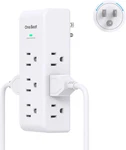 Surge Protector Outlet Extender With Rotating Plug, 9 Ac Multi Wall. Fixed Price $14.11.