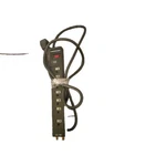Black Monster Power Strip Surge Protector - 7 Outlets Preowned. Fixed Price $30.00.