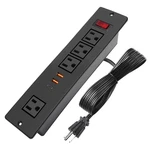 4 Leaf Desktop Recessed Power Strip Usb Charge 20WMOUNTED Plug In. Fixed Price $36.69.