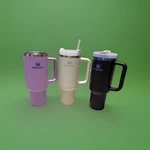 Set Of 3 Stanley 40 Oz Tumbler. Fixed Price $40.00.