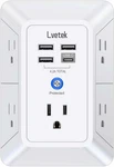 5 Extender Multi Plug Wall Outlets With 4 Usb Charging Ports (1. Fixed Price $17.92.