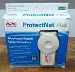 Apc Protectnet PTEL2 Telephone Modem Surge Protection Sealed. Fixed Price $23.00.