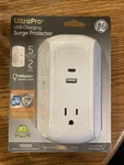 Ultrapro 5 Outlet, Usb C, Standard Charging Surge Protector Wall Tap Ad. Fixed Price $12.99.