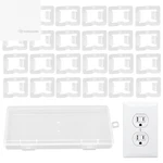 24PCS Loose Outlet Plug Fixers Clear Wall Socket Stabilizer Inserts With Case. Fixed Price $8.38.