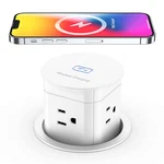 Pop Up Power With 15W Wireless Charger & 4 Splash Resistant Outlets. Fixed Price $116.99.