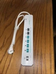 Simply Conserve Energy Saving 7-OUTLET Advanced Power Strip For Tv/pc $$save. Fixed Price $14.00.