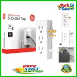 6 Outlet Side Entry Power Tap With Surge Protection & Usb Ports - Listed. Fixed Price $18.99.