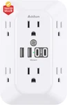 Surge Protector Extender, 6-OUTLET Splitter With 4 Usb Wall CHARGER(2. Fixed Price $18.74.