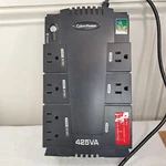 Cyberpower CP425HGA 425VA Back Up Surge Protector Outlet Strip No Battery. Fixed Price $16.00.