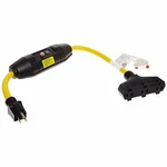 Tower Manuf. 30396501-08 Manual-reset 20 Amp Gfci Triple Tap Cord, Ft., Yellow. Fixed Price $42.28.