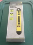 Kab Master Electrician, 6 Outlet Metal Power Strip Nib. Fixed Price $32.99.