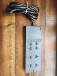 Belkin Outlet Surge Protector 8FT Heavy-duty Extension Cord BE108000-08-CM. Fixed Price $21.99.