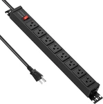 20 Amp Power Strip Surge Protector 4800J, Heavy Duty Outlet Metal Multi Angle. Fixed Price $50.50.