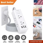 Multi-outlet Surge Protector With Usb And Smart Charging Perfect For Travel. Fixed Price $15.99.