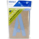 Stencil-it Reusable Lettering Set 8. Fixed Price $20.73.