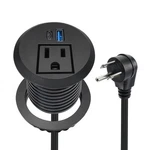 20W Usb-c Fast Charge Recessed Power Grommet, Inch Flush Mount Desk Outlet .... Fixed Price $26.69.