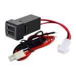 Dual-usb Car Charger For Toyota Corolla, Levin, Avalon, Prado, Camry. Fixed Price $29.57.