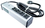 Wiremold UL101BC 9.25" Gray 4X5-15R Receptacles, 6" Cable, Mountable Power Strip. Fixed Price $34.99.
