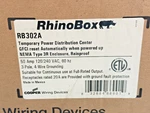 New Eaton Cooper RB302A Rhinobox Temporary Power Distribution Center 50A 120/240. Fixed Price $799.95.