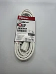 Hyper Touch 15FT 16/3 Sjtow White Use Single Outlet Extension Cord 16-GAUGE New!. Fixed Price $12.99.