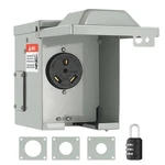Vevor 30A Rv Power Outlet Box 125/250V Electrical Outdoor Receptacle Nema TT-30R. Fixed Price $32.90.