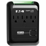 Eaton Tripp Lite Series It! 3-OUTLET Surge Protector Direct Plug-in 540. Fixed Price $43.15.