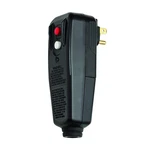 Tower Manufacturing 30434009 15 Amp Gfci Plug, Right Angle Black. Fixed Price $21.99.