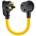 Relaxweex 1FT Dryer Adapter Compatible With Nema 240V 50 Amp Male Plug 30 Fe. Fixed Price $31.32.