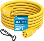Amp Generator Extension Cord Prong 20FT, Nema L14-30P/L14-30R. Fixed Price $76.77.
