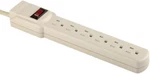 Ate Pro. Usa 70109 Power Strip With 6-OUTLET 3-PRUNG And 15 Amp Circuit Breaker. Fixed Price $11.99.