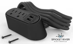 New - Open Box Lot Of 5 Legrand WSPC220BK 2PWR Usb Desktop Charging Center. Fixed Price $36.00.
