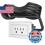 Legrand Wiremold RD2WH Radiant Furniture Power Center, Outlets, 6FT Cord, Whit. Fixed Price $70.33.