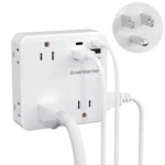 Multi Plug Outlet Extender With Usb, Amerisense Wall Charger 6... Fast Ship. Fixed Price $23.99.