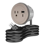 Legrand Wiremold RFPCRUAUC-NI10 Round Furniture Power Center With Usb, Outl.... Fixed Price $92.42.