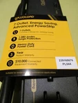 Plugload 7 Outlet Energy Saving Advanced Powerstrip Black Brand New Quick Ship. Fixed Price $17.50.