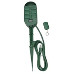 Power Strip, Remote Control, 5-15R, 5-15P, 6 Ft., Green, 21RJ32. Fixed Price $43.05.