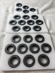 Lot Of 25 Fair-rite 0431177081 Ferrite Clamp On Cores Material 56MM 375 Ohm. Fixed Price $199.99.