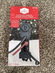 Holiday 3 Outlet Power Stake With Timer 6 Ft Cord Light Sensor Bnib. Fixed Price $17.50.
