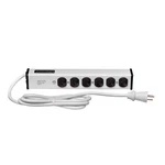 Wiremold ULM6-6 STRIP,6 OUTLET,15A,13-1/4" L,wht 3RAN6. Fixed Price $239.35.